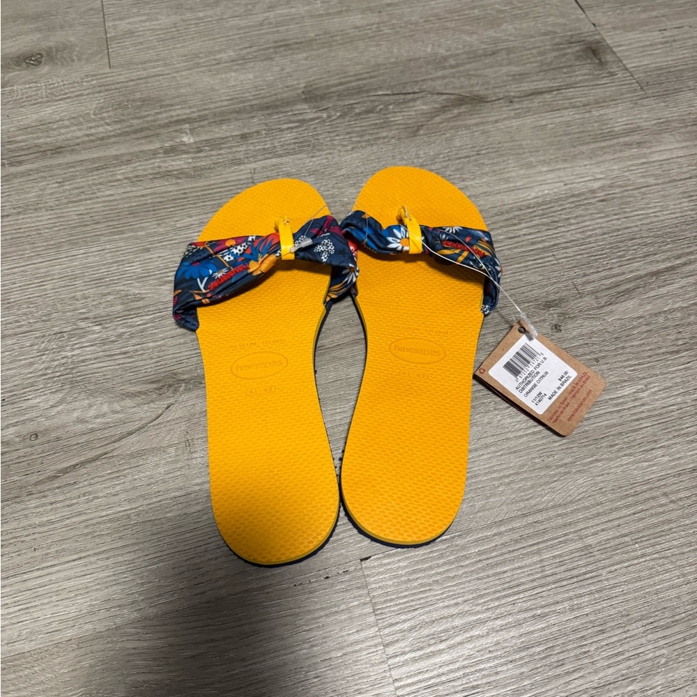 Havaianas Yellow Women's Flip Flops